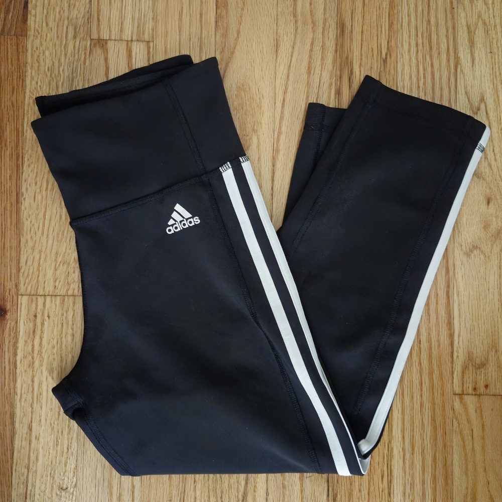 Adidas 3/4 Length Athletic Training Legging Climalite Women's Size SM